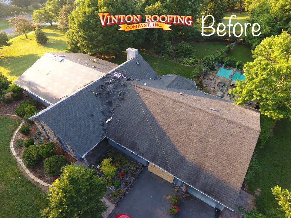 Before New Roofing